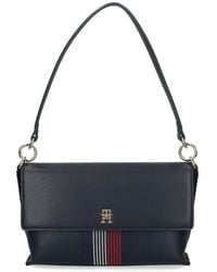 Tommy Hilfiger - Schoudertas Met Logo-Applicatie - Lyst