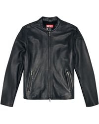 DIESEL - L-carver レザージャケット - Lyst