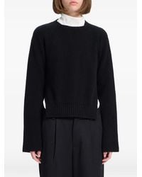 Ann Demeulemeester - Cashmere Ribbed-Knit Sweater - Lyst
