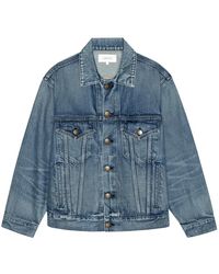 The Great - Atlantic Oversized Denim Jacket - Lyst