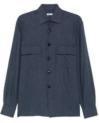 Kiton - Button-Down Flap-Pocket Shirt - Lyst