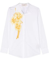 Silvia Tcherassi - Rimini Sequin-embellished Shirt - Lyst