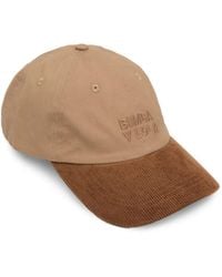 Bimba Y Lola - Casquette En Velours Côtelé Camel - Lyst