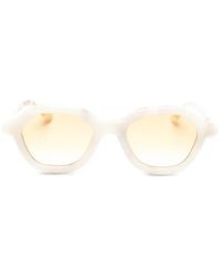 Paloceras - Swirl-Effect Geometric-Frame Sunglasses - Lyst