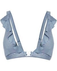 Duskii - Spritz Ruffled Bikini Top - Lyst