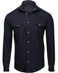 Marco Pescarolo - Ribot Buttoned Chest-Pocket Shirt - Lyst