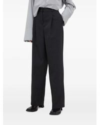 Herskind - Geplooide Broek Met Riemlussen - Lyst