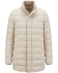 Herno - Quilted Coat - Lyst