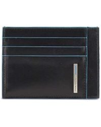 Piquadro - Kartenetui Mit Logo-Schild - Lyst