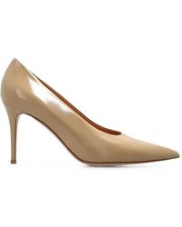 Gianvito Rossi - Robbie Pointed-Toe Pumps - Lyst