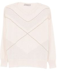 D.exterior - Metallic-Detail Wool Sweater - Lyst