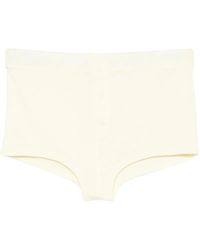 Entire studios - Booty Buttoned Mini Shorts - Lyst