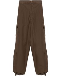 Emporio Armani - Pantalon en coton à poches cargo - Lyst