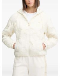 Guess - Hooded Quilted Jacket - Lyst