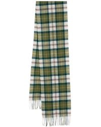 Barbour - Tartan Lambswool Scarf - Lyst