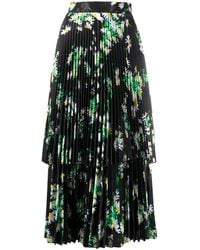 Quinn - Daisy Print Midi Dress - Lyst