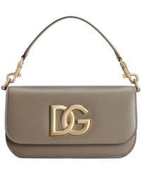 Dolce & Gabbana - Leder Umhängetasche - Lyst
