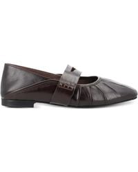 Alohas - Bargo Loafer-Strap Ballet Flats - Lyst