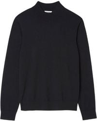 Sandro - Wool Sweater With High Neck - Lyst