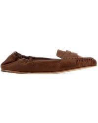 DSquared² - Round-Toe Ballet Flats - Lyst