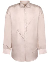 Costumein - Distressed-Effect Shirt - Lyst