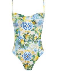 Brigitte Bardot - Maillot De Bain À Imprimé Graphique - Lyst