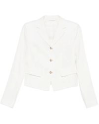 BOSS - Button Jacket - Lyst