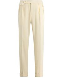 Ralph Lauren - プリーツ ウールパンツ - Lyst