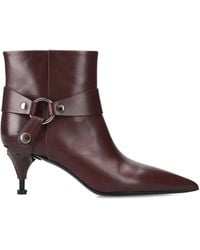 Premiata - Leather Ankle Boots - Lyst