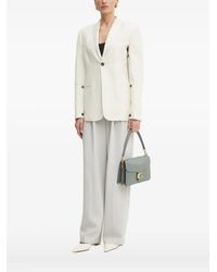 Liviana Conti - Einreihiger Blazer mit Cut-Outs - Lyst