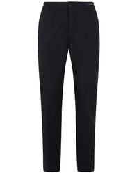 Paul & Shark - Elasticated-Waistband Skinny Trousers - Lyst