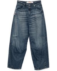 PDF - Panelled Five-Pocket Jeans - Lyst