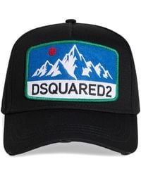 DSquared² - Logo-Patch Baseball Cap - Lyst