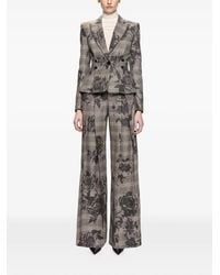 Nissa - High-Waisted Wide-Leg Trousers - Lyst