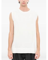 Andrea Ya'aqov - Panelled Sleeveless T-Shirt - Lyst