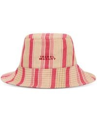 Isabel Marant - Shaelyn Striped Bucket Hat - Lyst