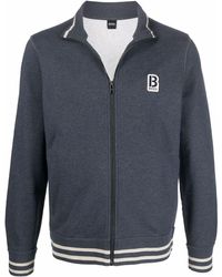 hugo boss zip up jumper