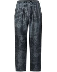 Pierre Louis Mascia - Landscape-Print Drawstring-Waist Trousers - Lyst