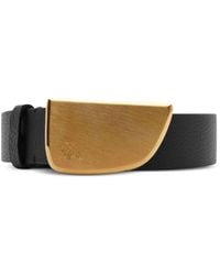 Burberry - Engraved-detail Leather Belt - Lyst