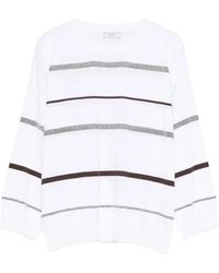 Peserico - Striped Top - Lyst