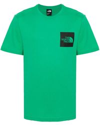 The North Face - Logo-print Cotton T-shirt - Lyst