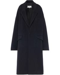 Maison Margiela - Pocket Single-Breasted Coat - Lyst