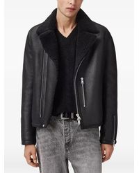 AllSaints - Correz Zip-Fastening Jacket - Lyst