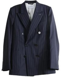 Givenchy - Doppelreihiger Blazer Mit Nadelstreifen - Lyst