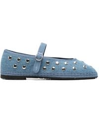 Flabelus - Mae Stud-Embellished Ballet Flats - Lyst