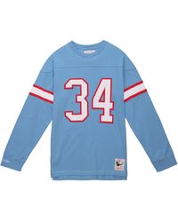 Mitchell & Ness - Tenesse Oilers 1980 Earl Campbell T-Shirt - Lyst