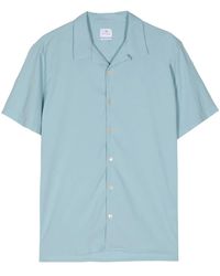 Paul Smith - Short-Sleeved Organic Cotton Shirt - Lyst