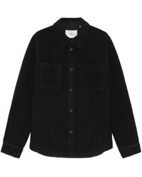 Les Deux - Bouclé Patch-Pocket Shirt Jacket - Lyst