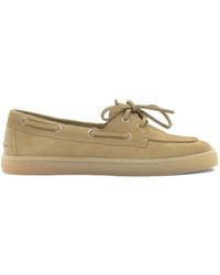 COPENHAGEN - Lace-Up Suede Loafers - Lyst