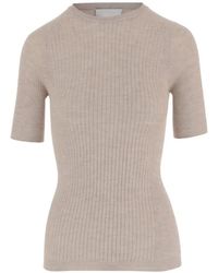 Sa Su Phi - Short-Sleeved Ribbed T-Shirt - Lyst